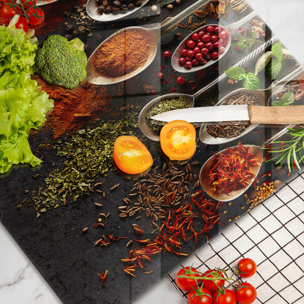 Glashällskydd elegant Skedar med kryddor