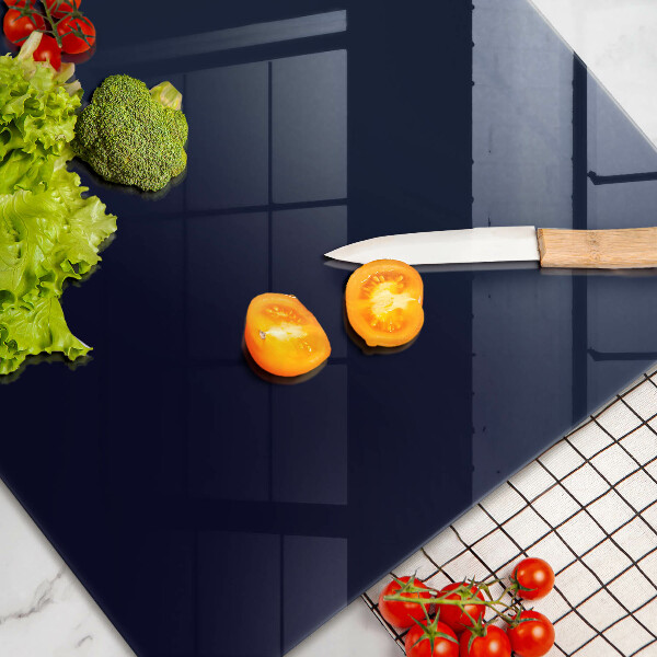 Skydd för induktionsspis elegant Marinblå färg