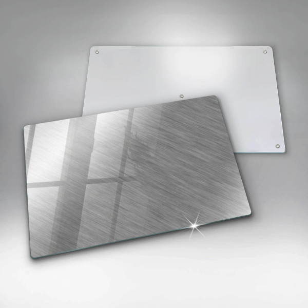 Spisskyddsplatta elegant Metall textur bakgrund