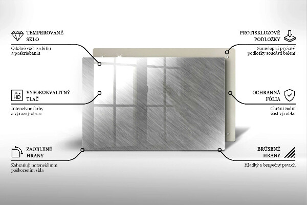 Spisskyddsplatta elegant Metall textur bakgrund