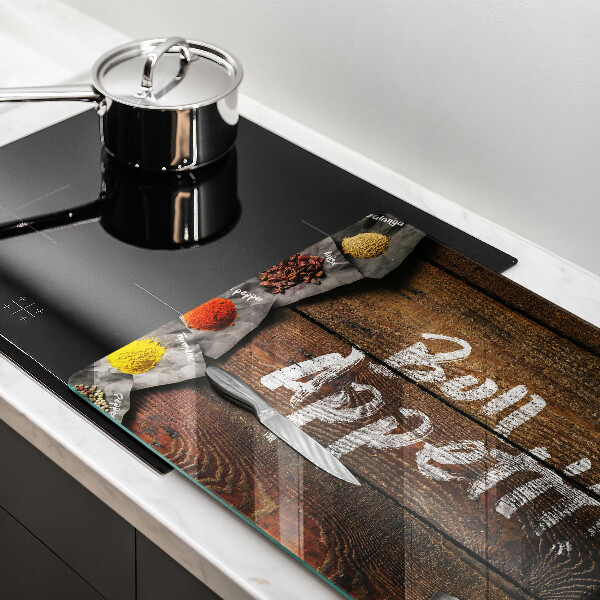 Spisskyddsplatta elegant Bon Appetit inskriptionstavlor