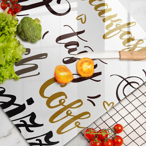 Glashällskydd elegant God aptit undertexter