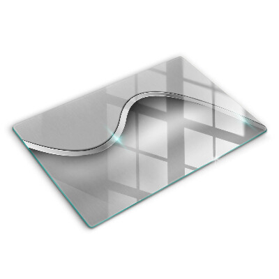 Glashällskydd elegant Metallabstraktion