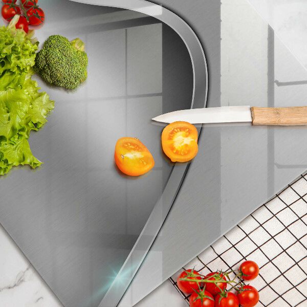 Glashällskydd elegant Metallabstraktion