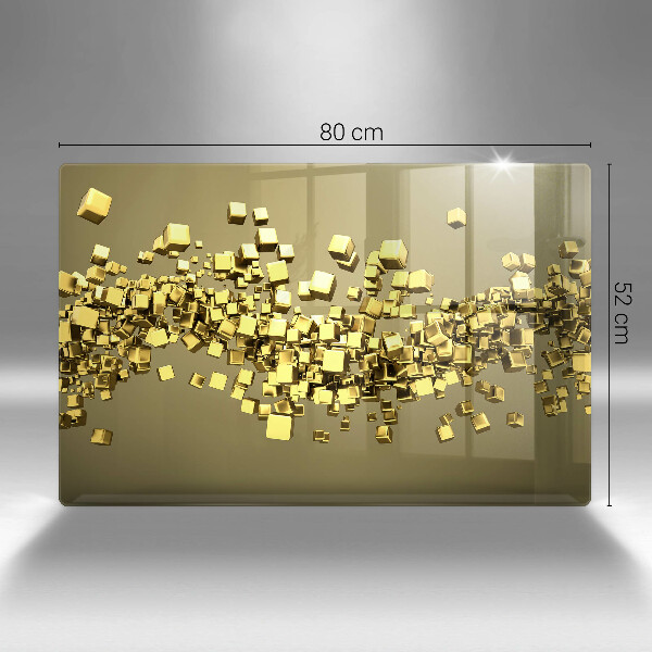 Spisskyddsplatta elegant Abstrakt 3D-geometri