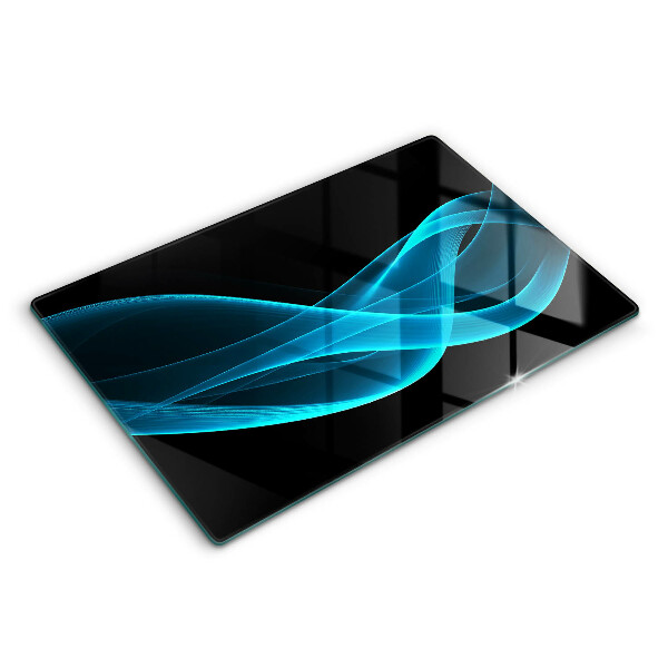 Kokkärlskydd elegant Blå abstraktion