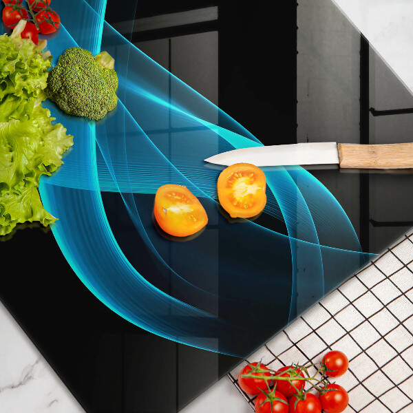 Kokkärlskydd elegant Blå abstraktion