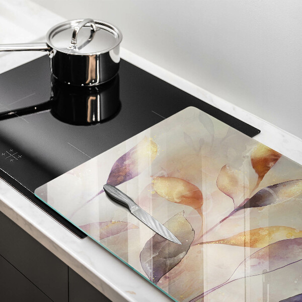 Kokkärlskydd elegant Målade boho löv