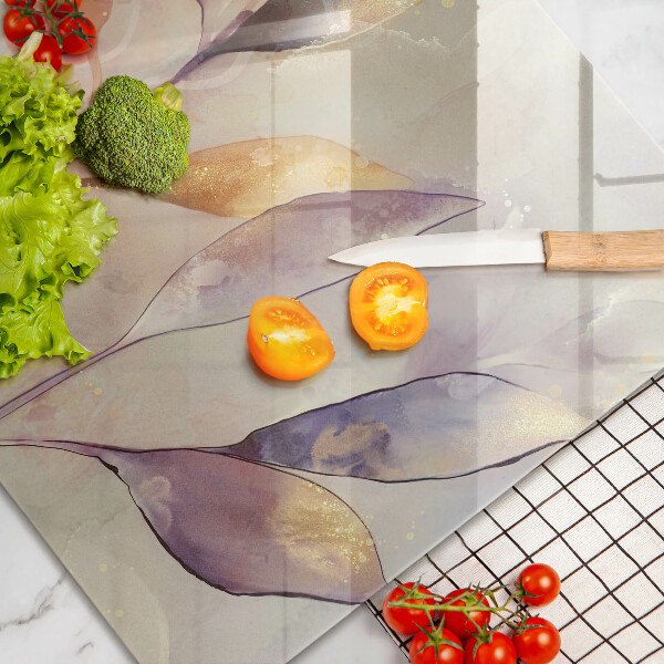 Kokkärlskydd elegant Målade boho löv