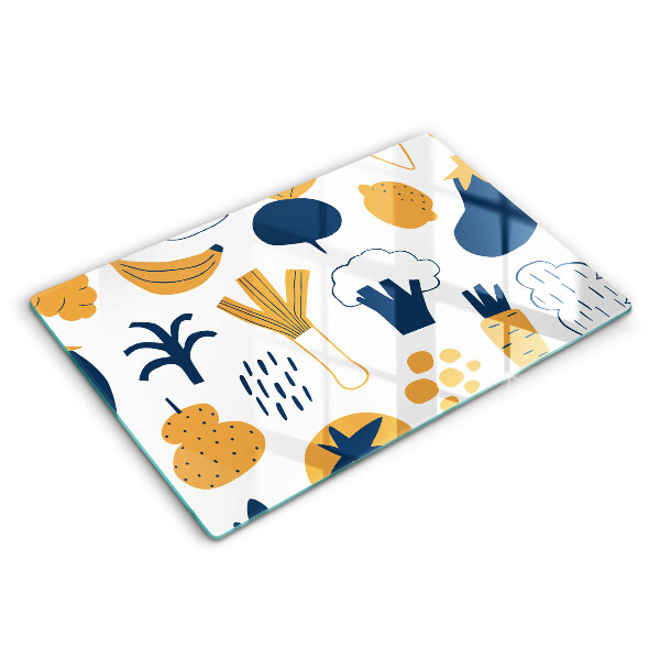 Spisskyddsplatta elegant Mat illustration