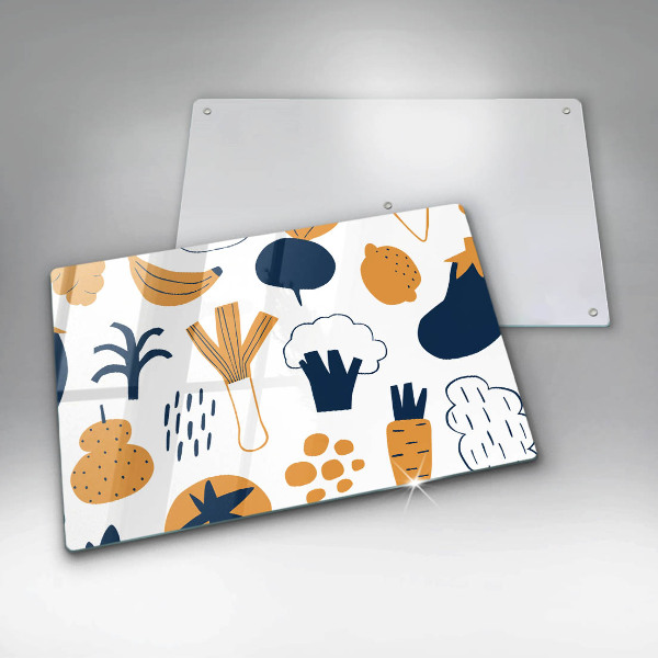 Spisskyddsplatta elegant Mat illustration