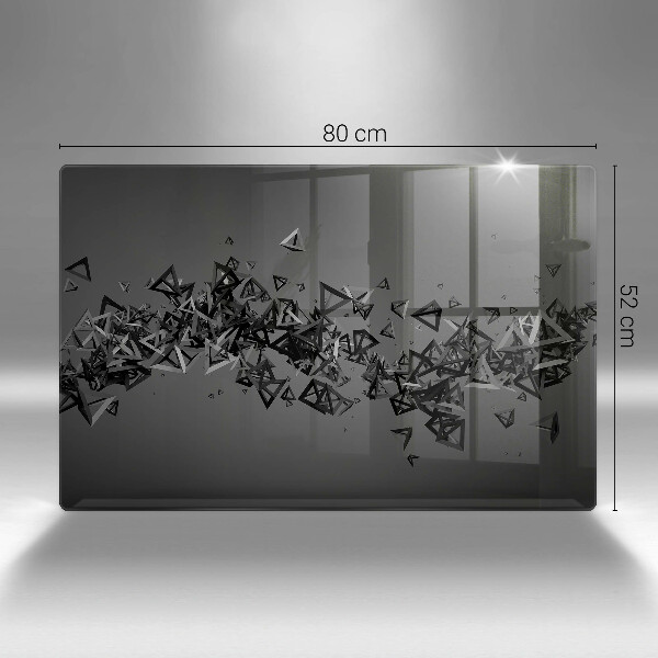 Spisskyddsplatta elegant Abstrakta 3D-former