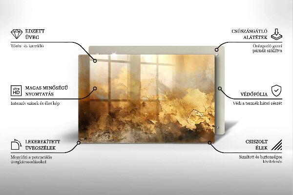 Skydd för induktionsspis elegant Rik konsistens