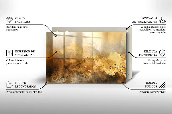 Skydd för induktionsspis elegant Rik konsistens