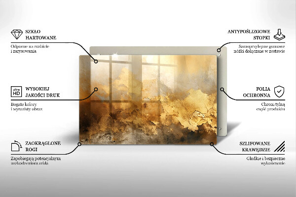 Skydd för induktionsspis elegant Rik konsistens