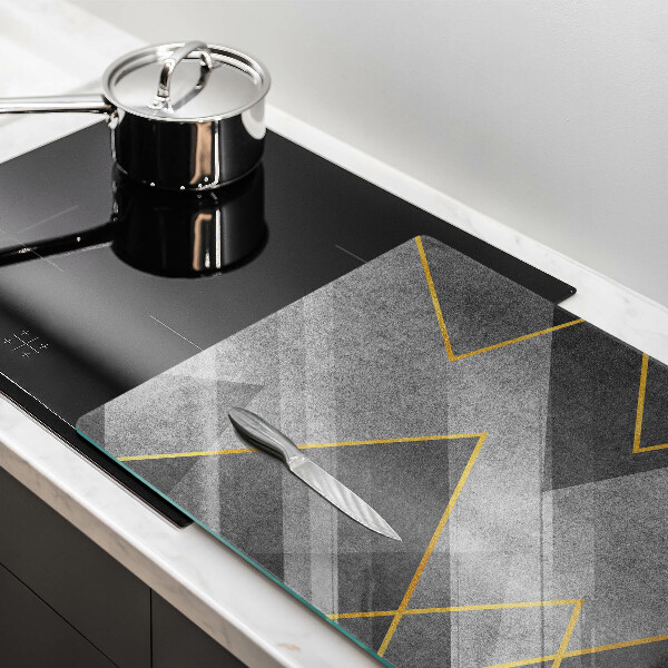 Skydd för induktionsspis elegant Skarpa former