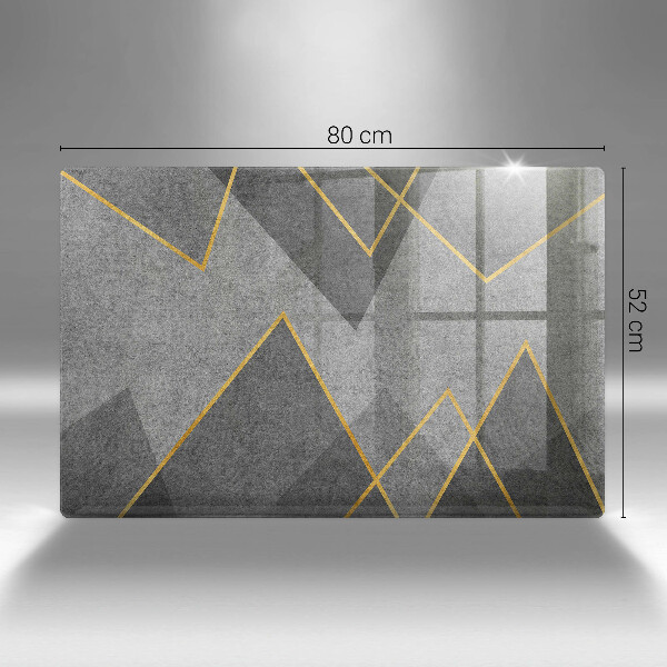 Skydd för induktionsspis elegant Skarpa former