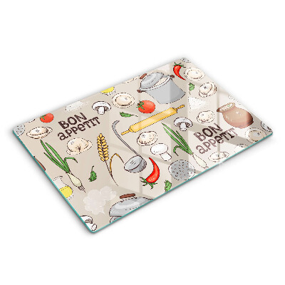 Skydd för induktionsspis elegant Kök illustration