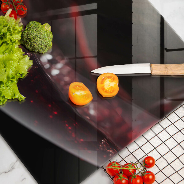 Skydd för induktionsspis elegant Rött vin i ett glas