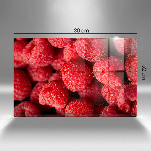 Skydd för induktionsspis elegant Hallonfrukt