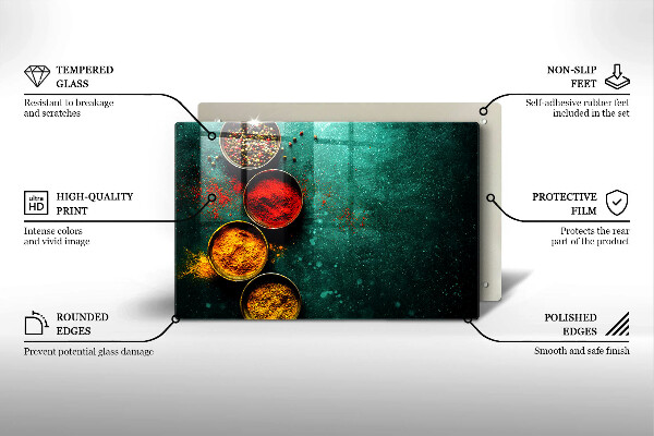 Skydd för induktionsspis elegant Orientaliska kryddor