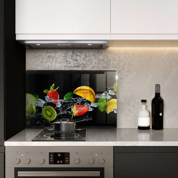 Skydd för induktionsspis elegant Frukt i vatten