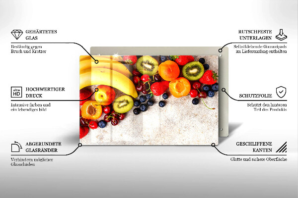Skydd för induktionsspis elegant Holiday frukter