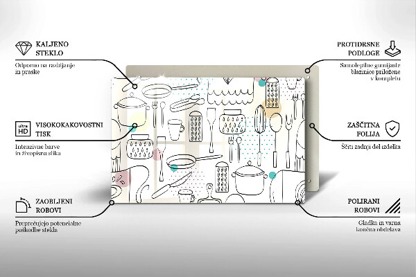 Skydd för induktionsspis elegant Kökstillbehör
