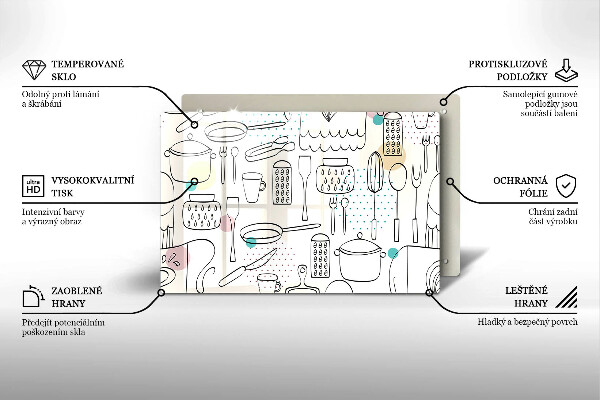 Skydd för induktionsspis elegant Kökstillbehör
