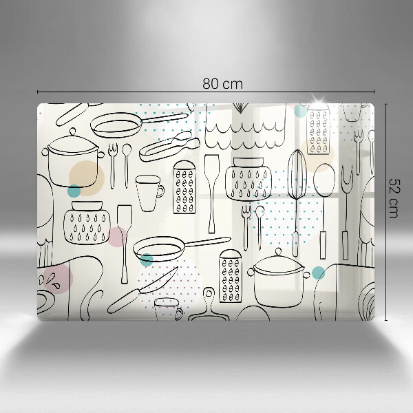 Skydd för induktionsspis elegant Kökstillbehör