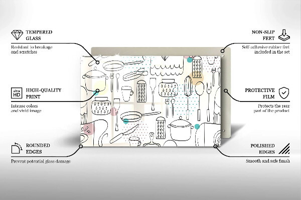 Skydd för induktionsspis elegant Kökstillbehör