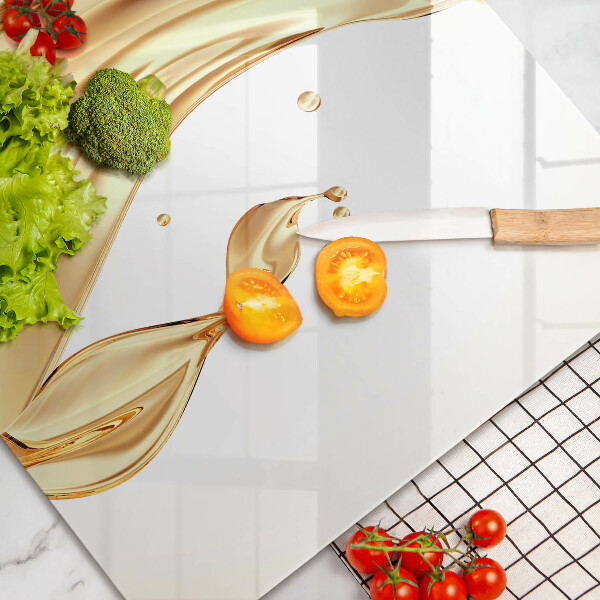 Skydd för induktionsspis elegant Olivolja