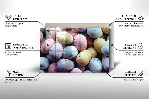 Skydd för induktionsspis elegant påskägg