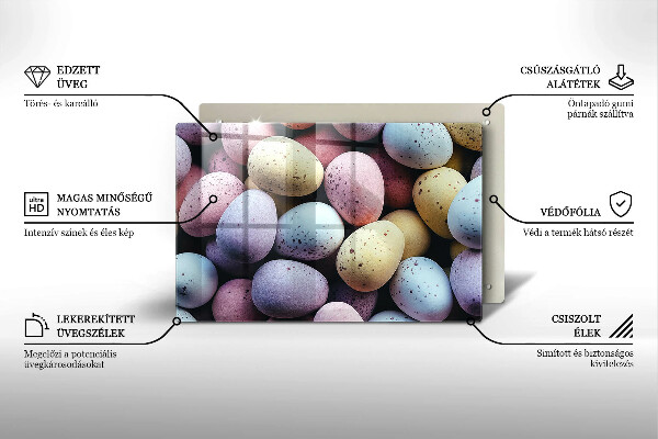 Skydd för induktionsspis elegant påskägg