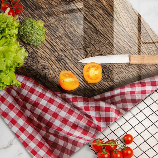 Skydd för induktionsspis elegant Träbord