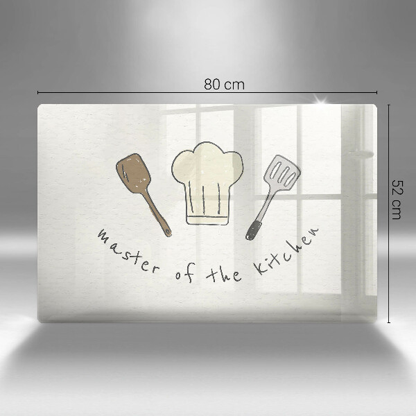 Spisskyddsplatta elegant Kökets mästare