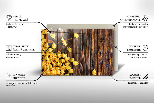 Spisskyddsplatta elegant Pasta på bordet