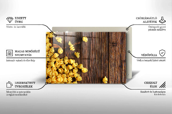 Spisskyddsplatta elegant Pasta på bordet