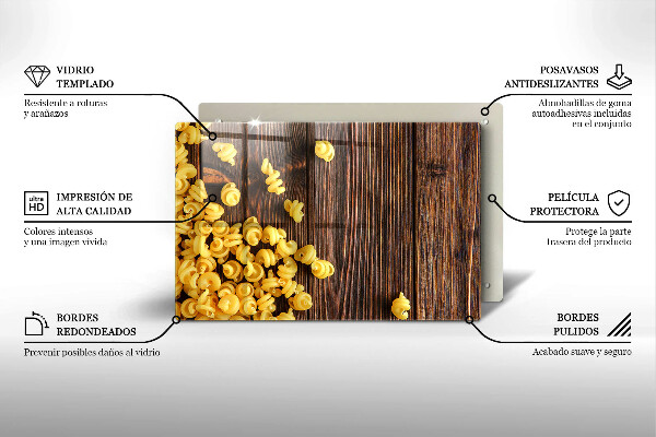 Spisskyddsplatta elegant Pasta på bordet