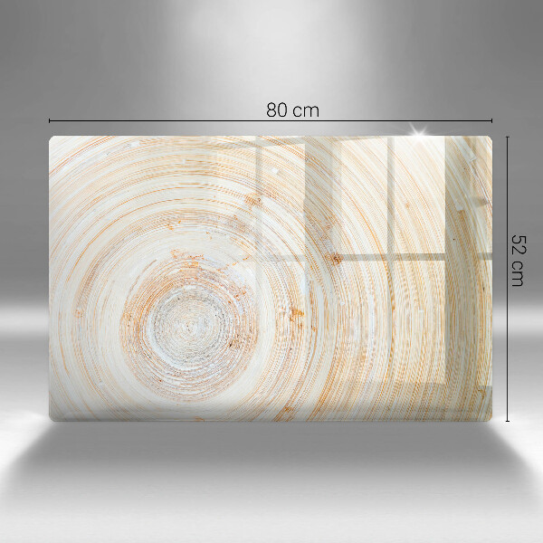 Spisskyddsplatta elegant Trästruktur