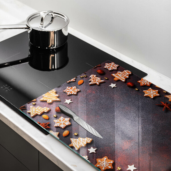 Spisskyddsplatta elegant Jul pepparkakor