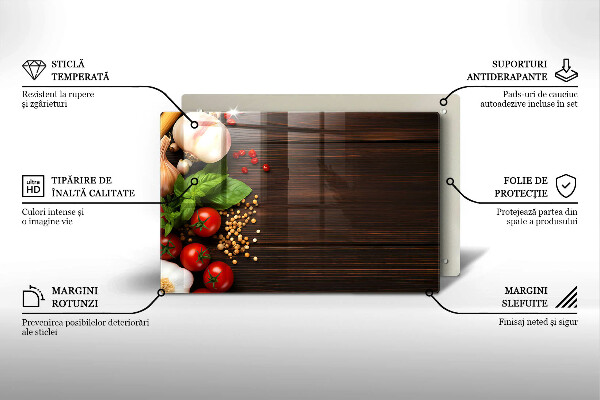 Spisskyddsplatta elegant Grönsaker på bordet
