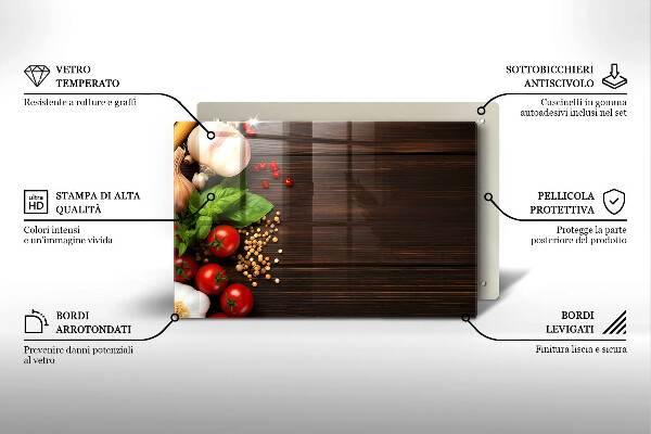 Spisskyddsplatta elegant Grönsaker på bordet