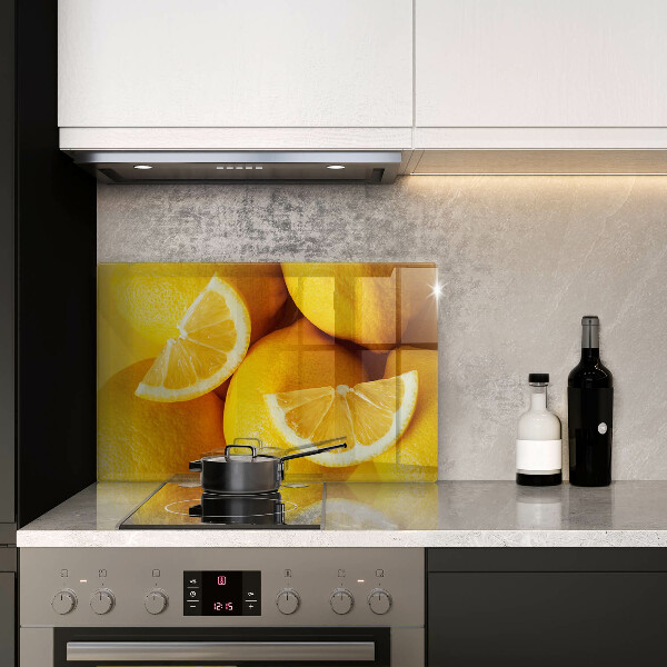 Spisskyddsplatta elegant Saftiga citroner