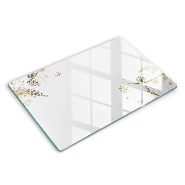 Spisskyddsplatta elegant Vinterdekorationer