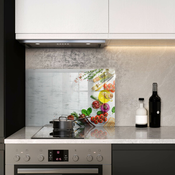 Spisskyddsplatta elegant Grönsaker och kryddor