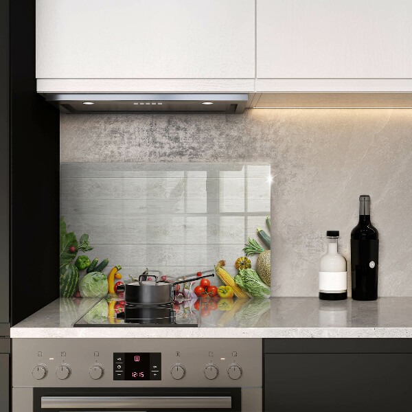 Kokkärlskydd elegant Grönsaker på omslag