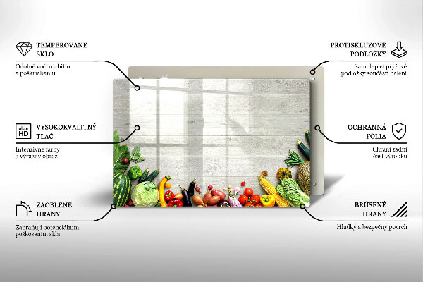 Kokkärlskydd elegant Grönsaker på omslag