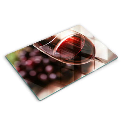 Kokkärlskydd elegant Ett glas rött vin