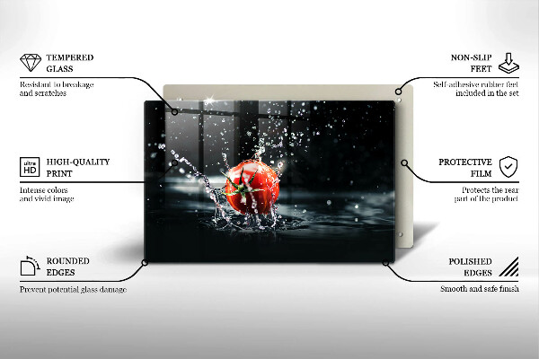 Kokkärlskydd elegant Tomat i vatten